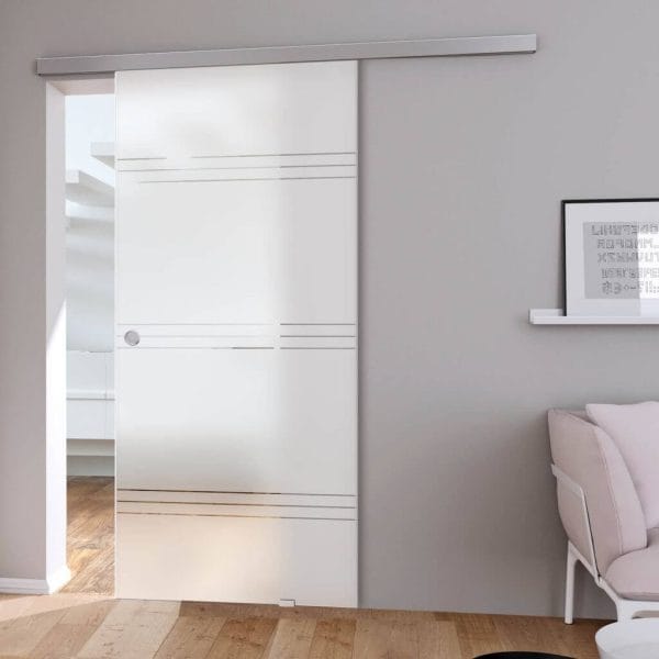 cửa kính lùa treo 1 cánh