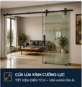cửa kính lùa cường lực tây thạnh